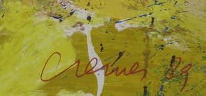 Jan Cremer - Zeefdruk, Province II - Ingelijst kopen? Bied vanaf 200!