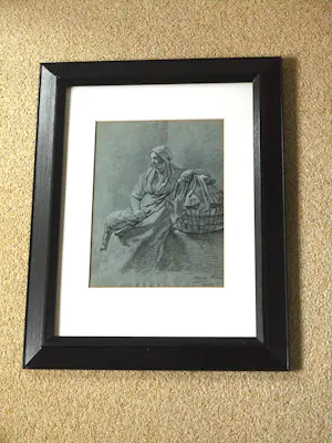 Otto de Boer - Gemengde Techniek - Ganzenhoedster kopen? Bied vanaf 150!