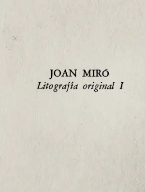 Joan Miro - L´Astre bleu, Farblithographie von 1972, Werkverzeichnis Mourlot 857 kopen? Bied vanaf 300!