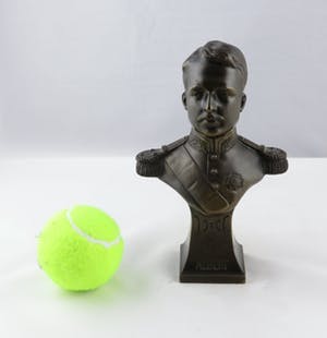 Brons (Onbekend) - Bronzen buste, Roi Albert kopen? Bied vanaf 1!