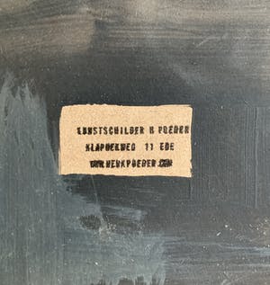 Henk Poeder - Strand gezicht kopen? Bied vanaf 139!