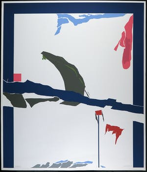 Hans Landsaat - Zeefdruk, Winnipeg Window II kopen? Bied vanaf 1!