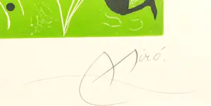 Joan Miro - ets/aquatint: 'Picasso i Els Reventos' - 1973 kopen? Bied vanaf 2999!
