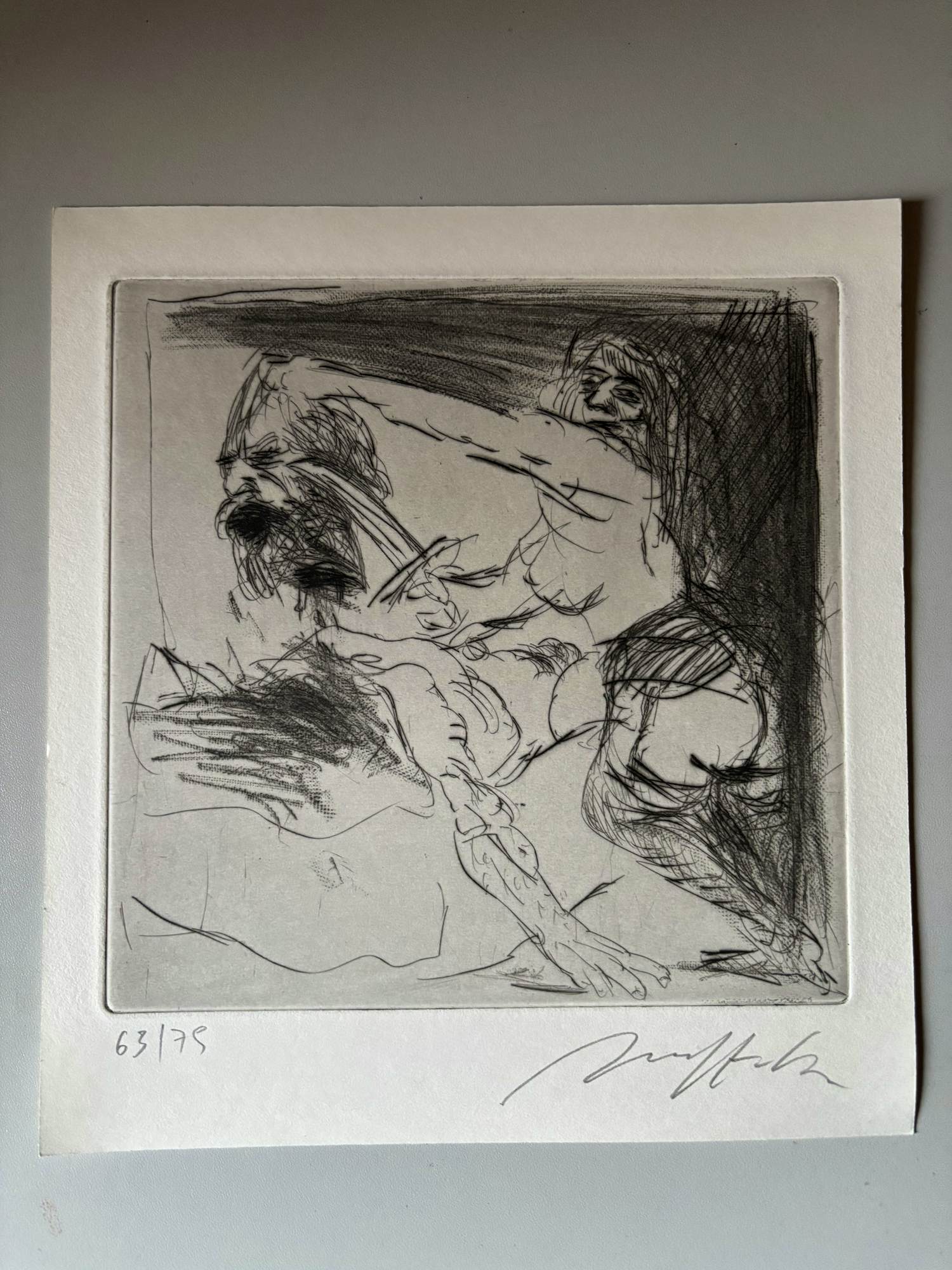 Alfred Hrdlicka - Onbekent kopen? Bied vanaf 50!