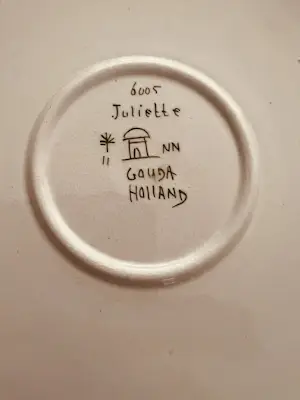 Vest Keramiek Gouda - Gouda Holland bord kopen? Bied vanaf 40!