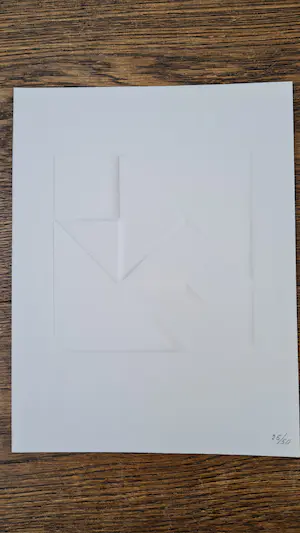 Harry van Kuyk - Tangram - Zero kopen? Bied vanaf 90!