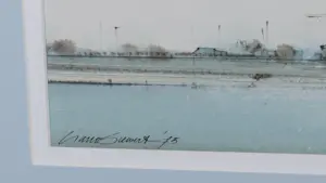 Ciano Siewert - Aquarel, Gezicht op Willemstad - Ingelijst kaufen? Bieten Sie von 1!