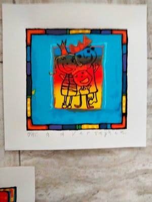 Ad Verstijnen - 5 zeefdrukken kopen? Bied vanaf 150!