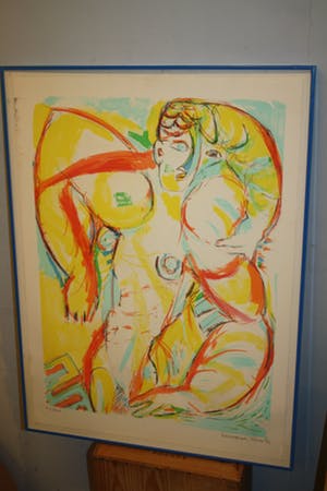 Paul de Lussanet - naakt in geel kopen? Bied vanaf 75!