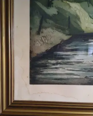 Johan Niels Martinus Thorsøe - (1834-1909) - Huis aan het water - Kleurenets kopen? Bied vanaf 1!