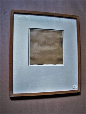 Bart Baele - Eigenzinnig Belgisch kunstenaar "Mijn kamer met slapende Kat" potloodtekening kopen? Bied vanaf 1!