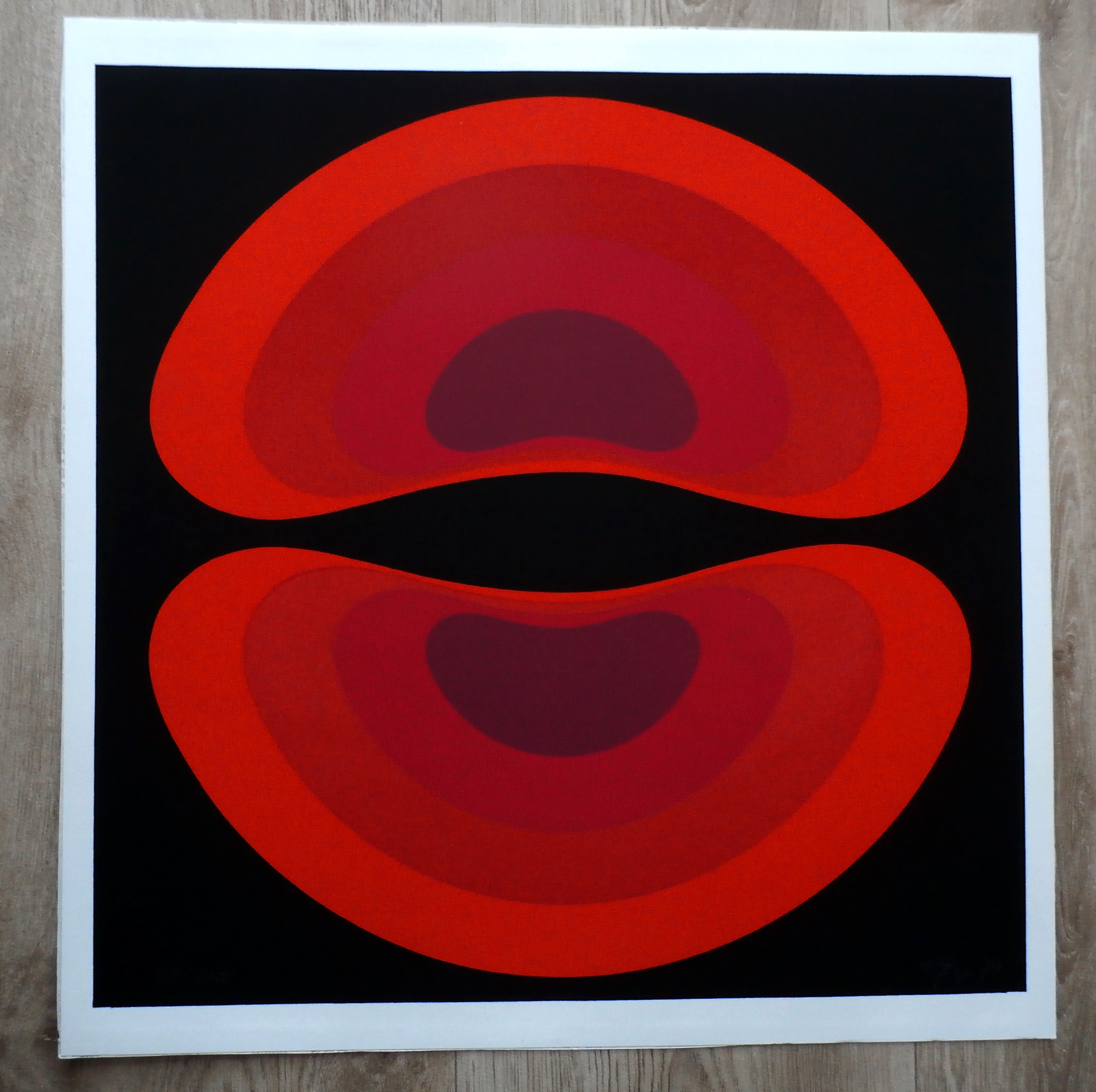 Niet of onleesbaar gesigneerd - geometrische compositie kopen? Bied vanaf 1!