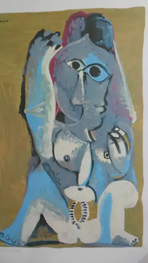 Pablo Picasso - Pablo Picasso (after) - Femme assise kopen? Bied vanaf 75!