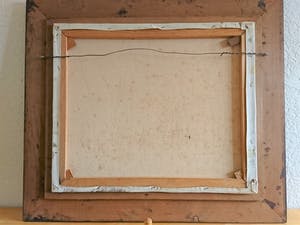 Niet of onleesbaar gesigneerd - Baai met vissersboten kopen? Bied vanaf 10!