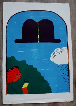 Reinier Lucassen - Litho: Lente - 1968 kopen? Bied vanaf 89!