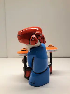 Herman Brood - Sculptuur van Kunsthars ---de DRUMMER kopen? Bied vanaf 79!