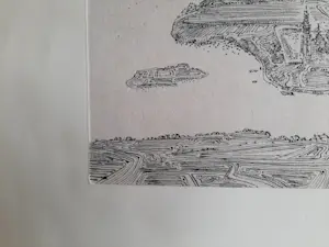 Dirk Breed - 'Tekening III' | Polderlandschap kopen? Bied vanaf 100!