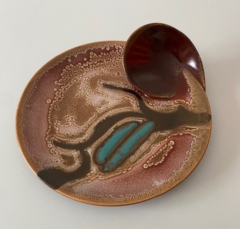 Buy Amp Smit - Plateelbakkerij Zuid-Holland zeldzame schaal 1930's? Bid from 69!