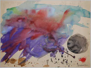 Albert Soons - 4 abstracte gouaches uit 1966 kopen? Bied vanaf 250!