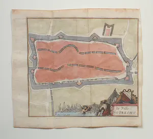 Jacobus Harrewijn - Utrecht Oude Gravure Plattegrond 1700 kopen? Bied vanaf 25!