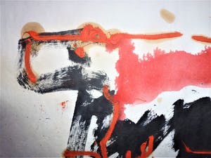 Anton Heyboer - Het dier Krachtige schildering . kopen? Bied vanaf 250!