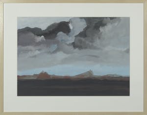 Henri Plaat - Gouache, Landschap - Ingelijst kopen? Bied vanaf 100!