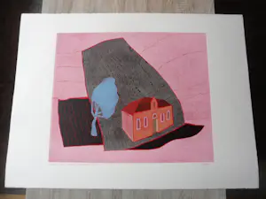 Henriette Boerendans - Houtsnede, titel, 28 Mei. kopen? Bied vanaf 40!