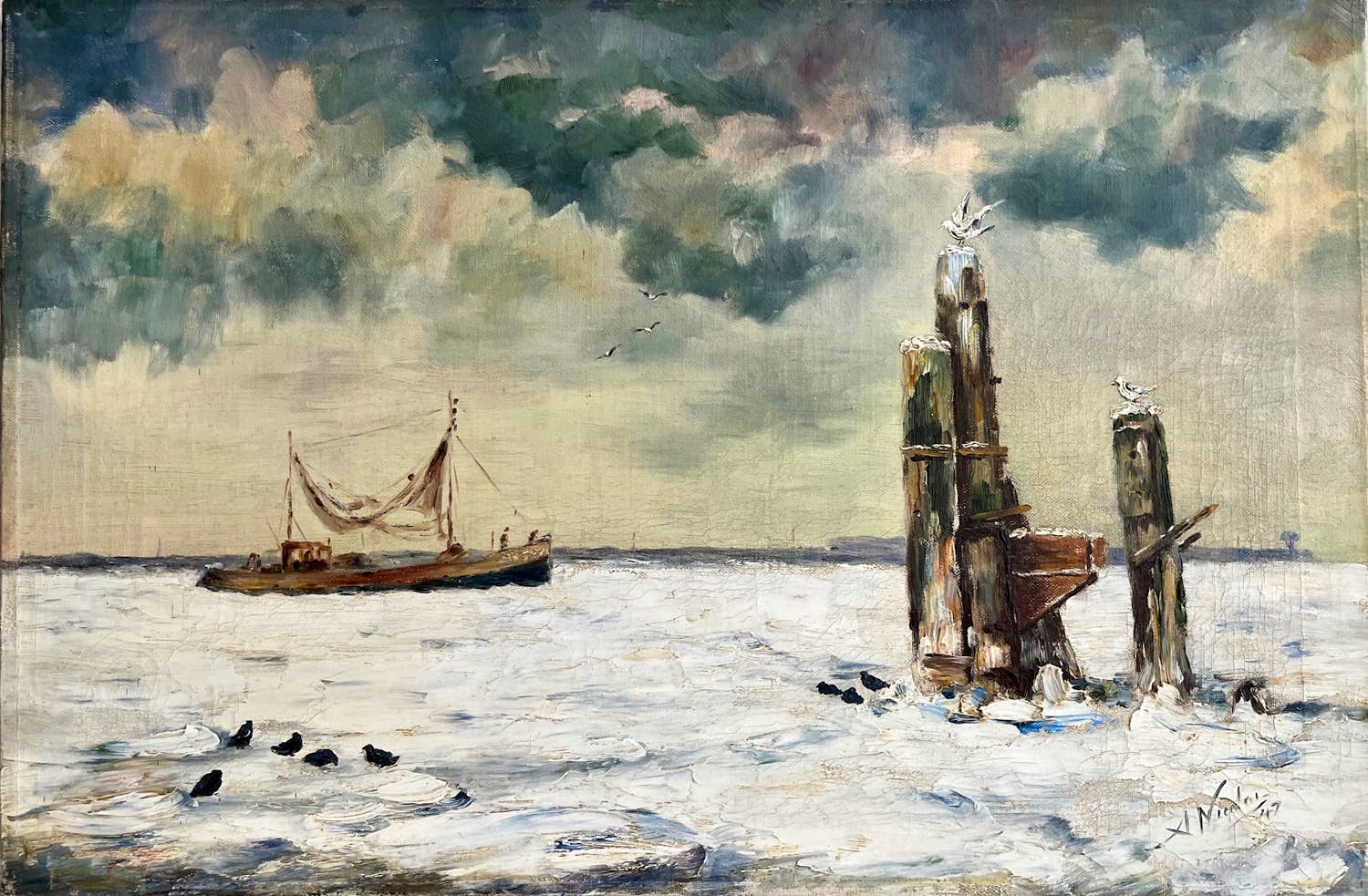 André Nicolai - Winter 1947 kopen? Bied vanaf 150!