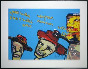 Herman Brood - Zeefdruk, Goofballs - Ingelijst (Groot) kopen? Bied vanaf 250!