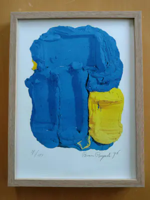 Bram Bogart - Yellow and blue kopen? Bied vanaf 500!