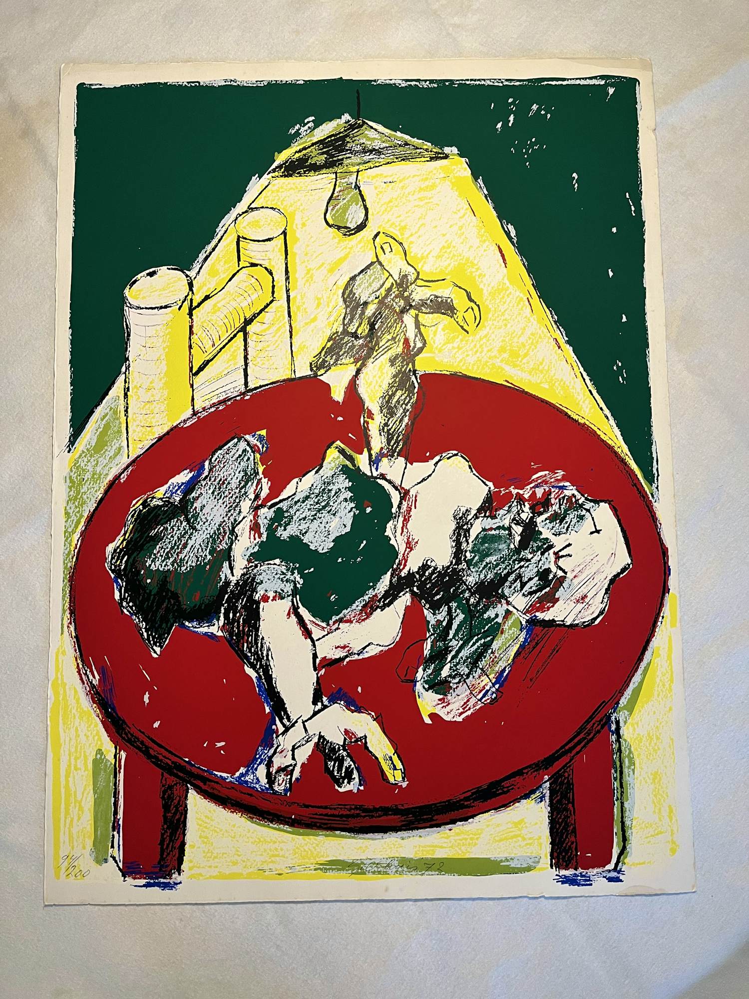 Jan Sierhuis - Interior with creatures on a table kopen? Bied vanaf 85!