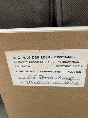 Hendrikus Roodenburg - Oude Stadhuis Den Haag kopen? Bied vanaf 20!