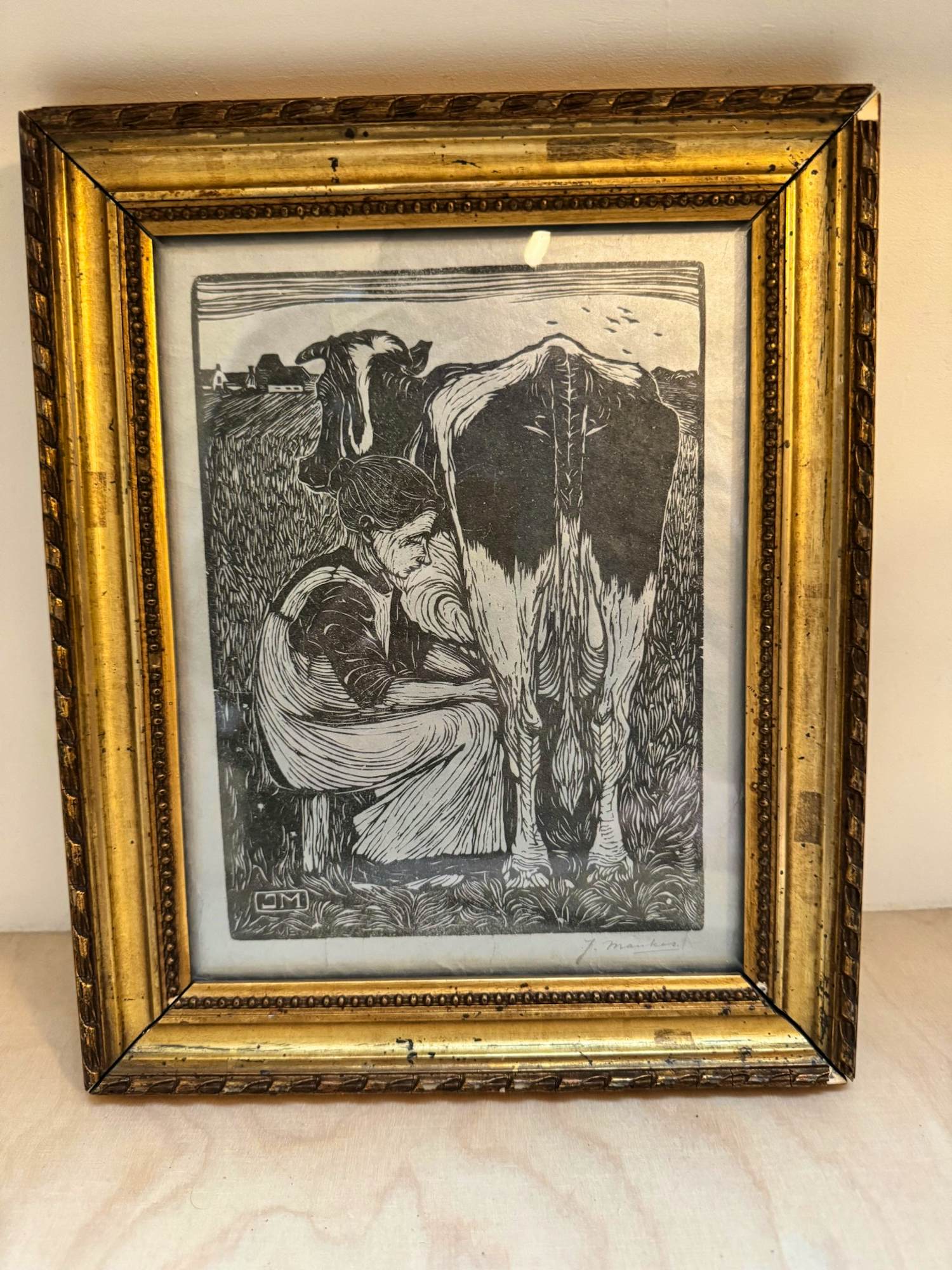 Jan Mankes - Koemelkster kopen? Bied vanaf 500!