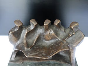 Brons (Onbekend) - Zwaar bronzen beeld . kopen? Bied vanaf 155!