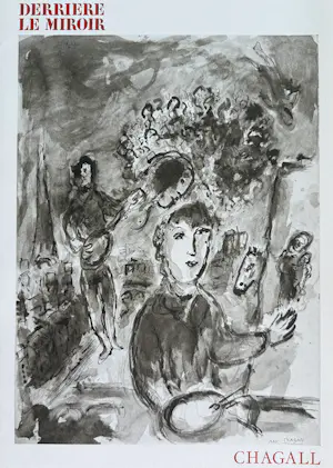 Marc Chagall - Le Village, Original-Farblithographie 1977 Mourlot 917 kopen? Bied vanaf 360!