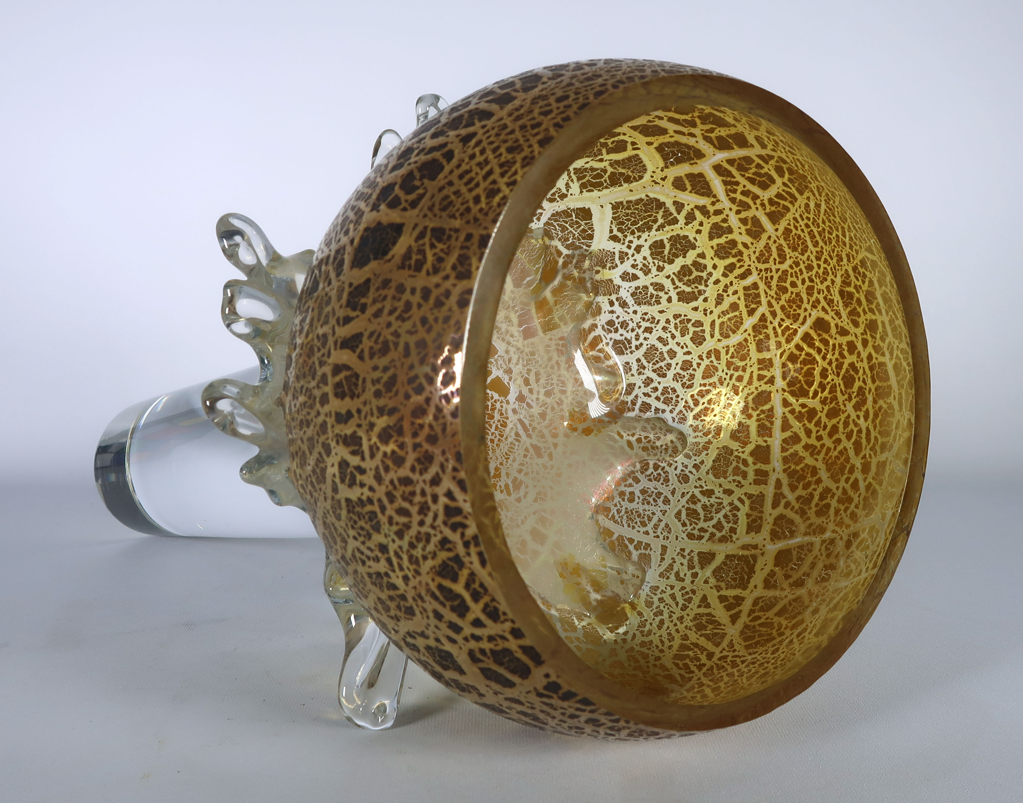 Peter Huntelaar - Glas, unica Schaal op voet kopen? Bied vanaf 150!