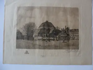 Jan Goedhart - 2 etsen, grachten pand, en Plantsoen kopen? Bied vanaf 30!