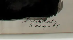 Lucebert - Ingelijste inkttekening - 1964 (nieuwe lijst!) kaufen? Bieten Sie von 895!