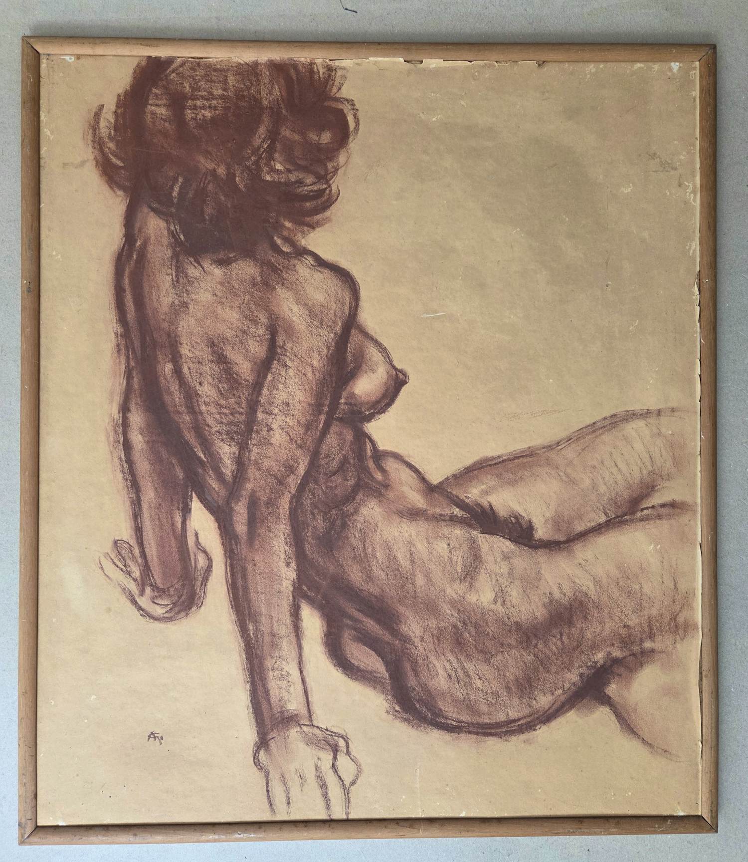 Aart Glansdorp - Naakt. Portret. Groot. kopen? Bied vanaf 129!