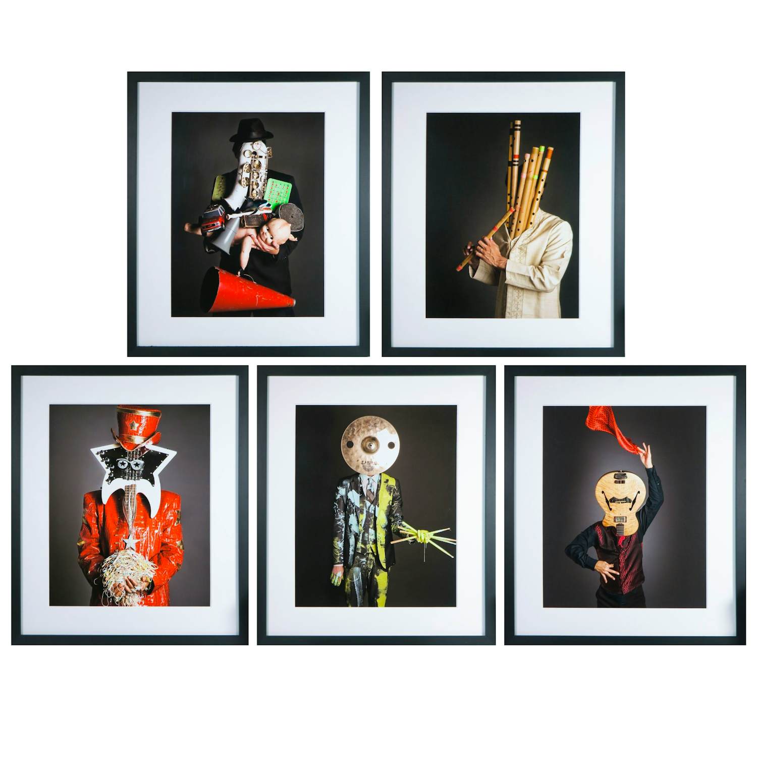 Michael Weintrob - Fotografie, INSTRUMENTHEAD (5 stuks) - Ingelijst kopen? Bied vanaf 200!