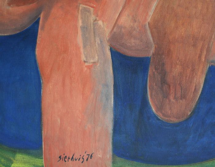 Jan Sierhuis - De blauwe crapaud kopen? Bied vanaf 900!