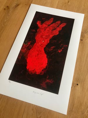 Armando - 'Die Hand' - handgesigneerde giclee in nieuwstaat kopen? Bied vanaf 120!