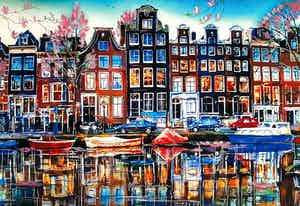 Elena Polyakova - Magnolia in Amsterdam verkocht voor € 65!