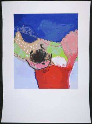 Henk van Vessem - Zeefdruk, Zonder titel kopen? Bied vanaf 1!