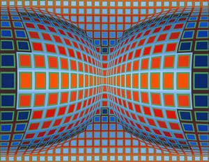 Victor Vasarely - Papillon, zeefdruk (groot) kopen? Bied vanaf 750!