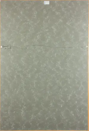 Niet of onleesbaar gesigneerd - Gemengde techniek op paneel, Zonder titel - Ingelijst kopen? Bied vanaf 10!