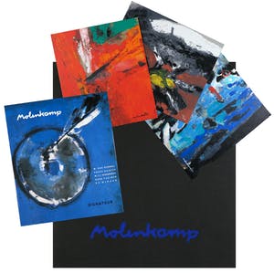 Nico Molenkamp - Luxe cassette met gesigneerd boek en drie zeefdrukken kopen? Bied vanaf 70!