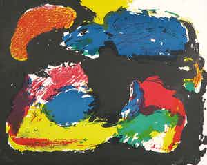 Eugene Brands - Litho, The Night, An Island verkocht voor € 200!