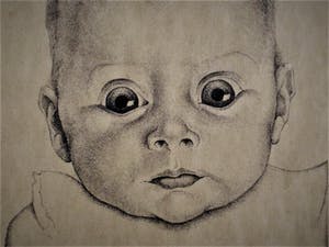 Jan Wittenberg - meester vd"Nieuwe Zakelijkheid" - gesigneerde Litho "Meisje met grote ogen" kopen? Bied vanaf 20!