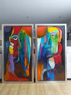 Theo Mackaay - Tweeluik verkocht voor € 700!